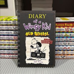 Diary of a Wimpy Kid: Old School – Hardcover Book by Jeff Kinney (Brand New)